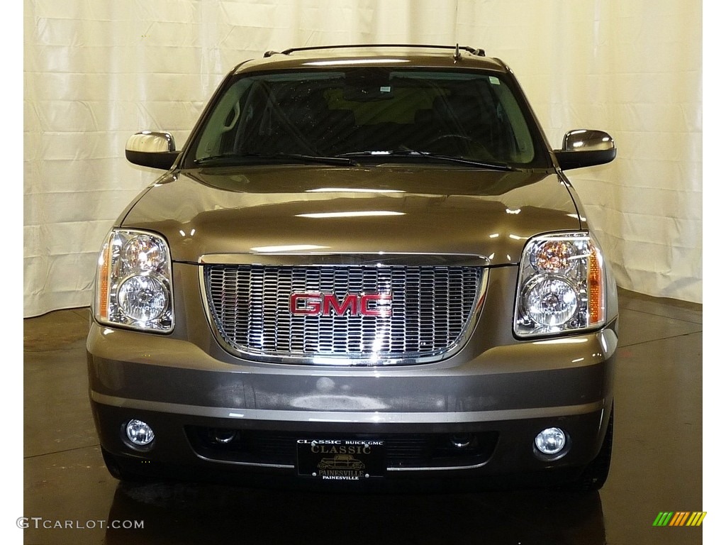 2013 Yukon XL SLT 4x4 - Mocha Steel Metallic / Ebony photo #4