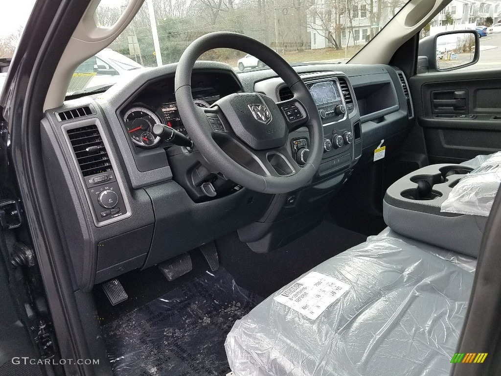 2018 1500 Express Quad Cab 4x4 - Granite Crystal Metallic / Black/Diesel Gray photo #7