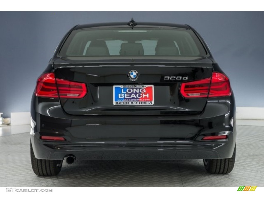 2018 3 Series 328d xDrive Sedan - Jet Black / Black photo #3