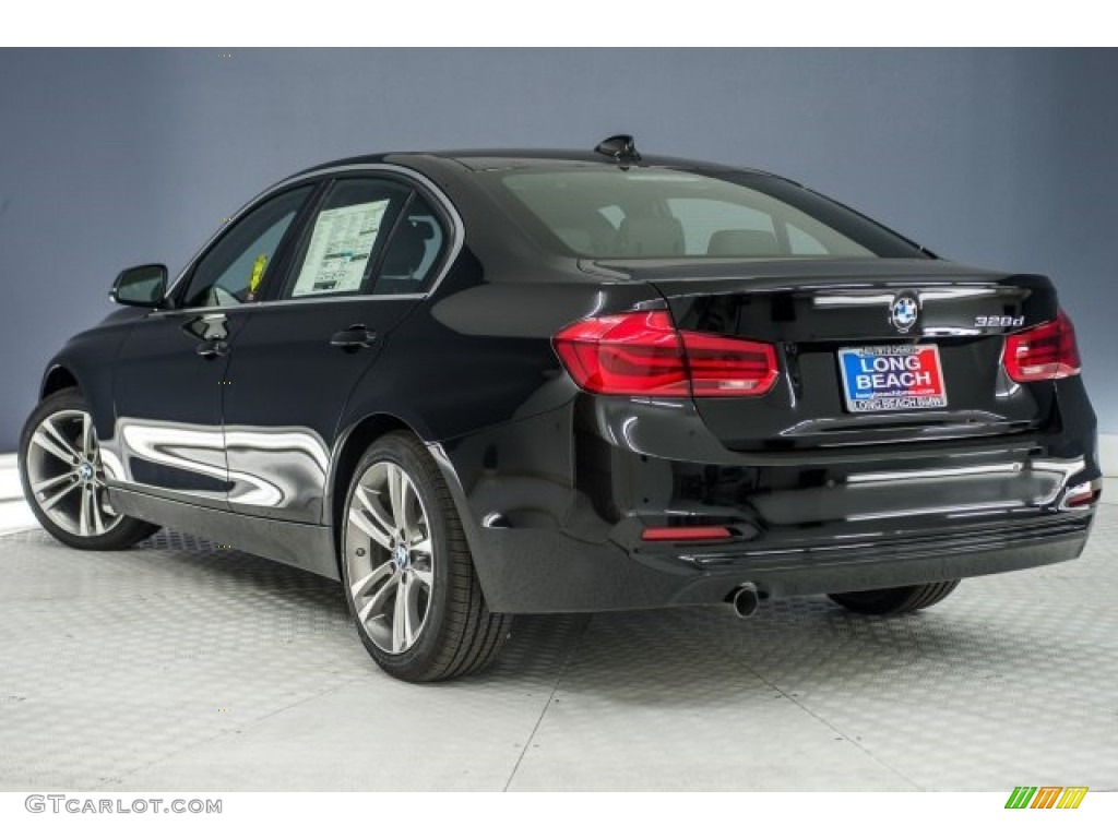 2018 3 Series 328d xDrive Sedan - Jet Black / Black photo #4