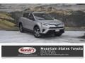 2018 Silver Sky Metallic Toyota RAV4 LE AWD  photo #1