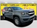 Satin Steel Metallic 2018 Chevrolet Colorado WT Crew Cab