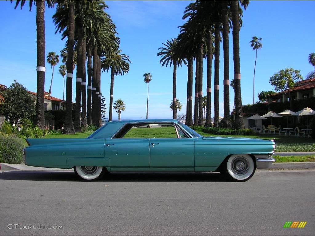 1963 DeVille Hardtop Sedan - Turino Turquoise Metallic / White photo #2