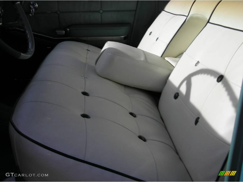 1963 DeVille Hardtop Sedan - Turino Turquoise Metallic / White photo #15