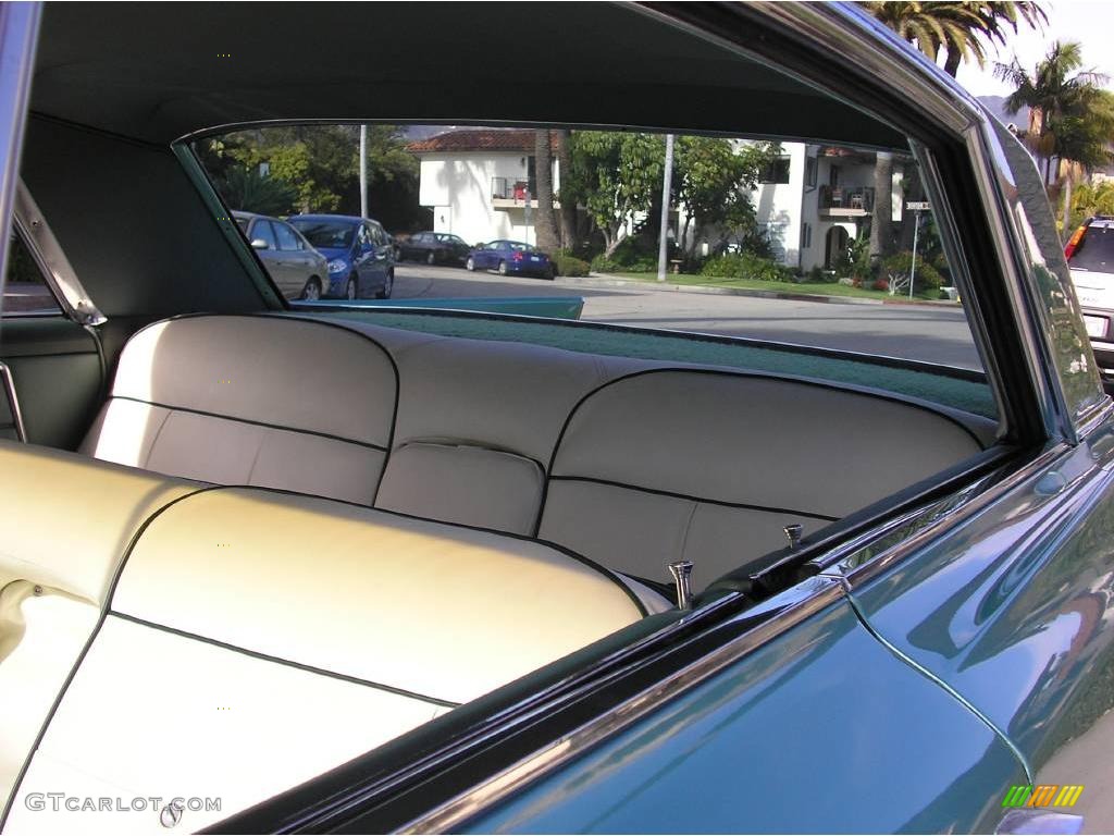 1963 DeVille Hardtop Sedan - Turino Turquoise Metallic / White photo #20