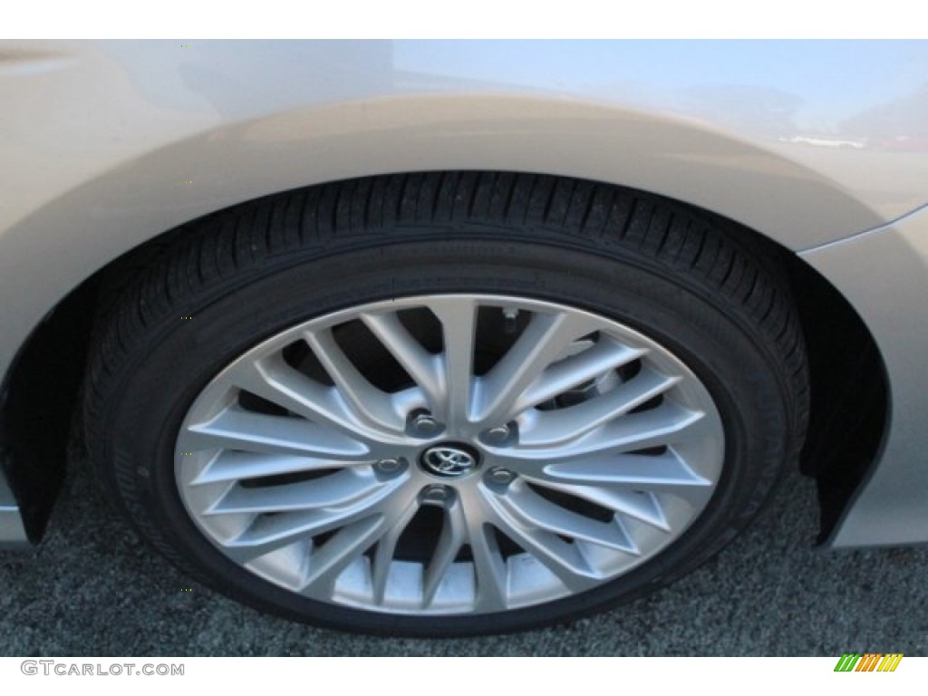 2018 Camry XLE V6 - Celestial Silver Metallic / Ash photo #10