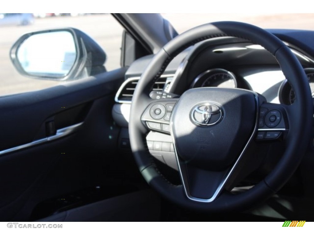 2018 Camry XLE V6 - Celestial Silver Metallic / Ash photo #24