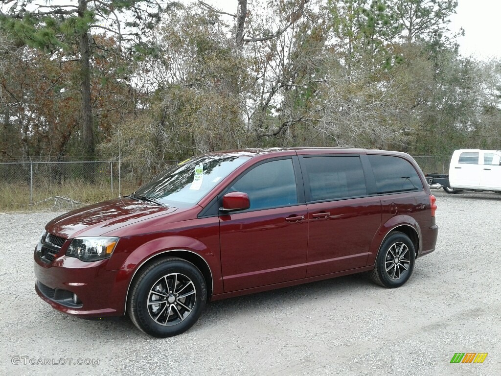 Octane Red Pearl Dodge Grand Caravan