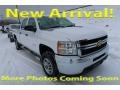 Summit White 2013 Chevrolet Silverado 2500HD Work Truck Crew Cab 4x4