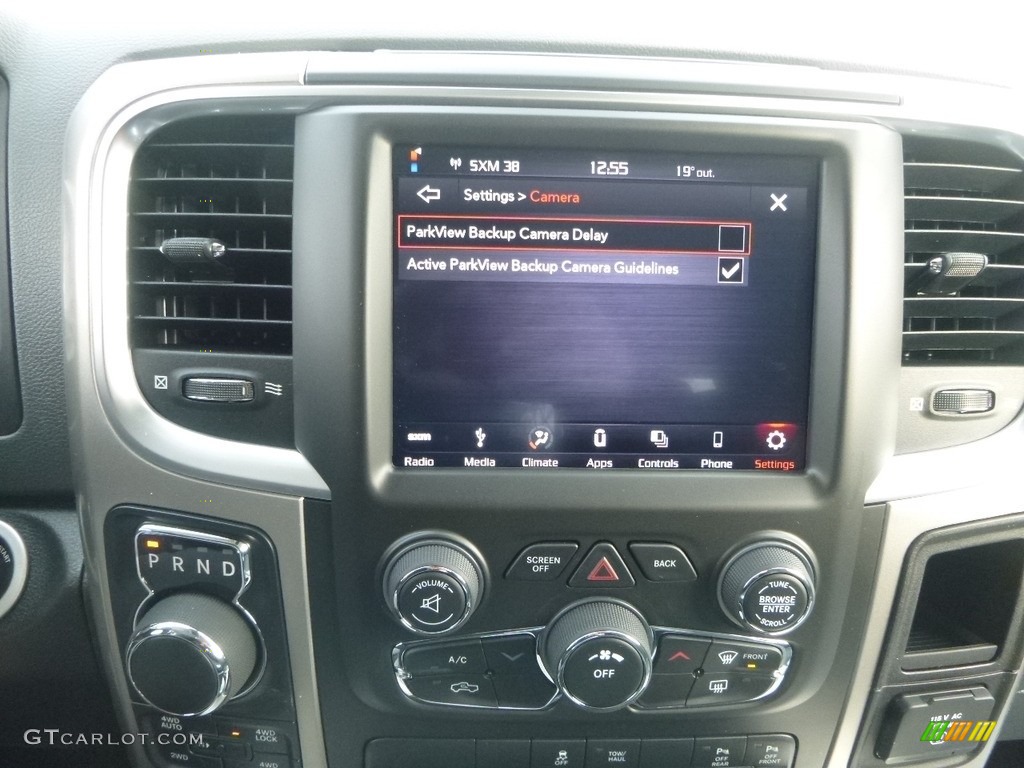 2018 1500 Big Horn Crew Cab 4x4 - Delmonico Red Pearl / Black/Diesel Gray photo #15