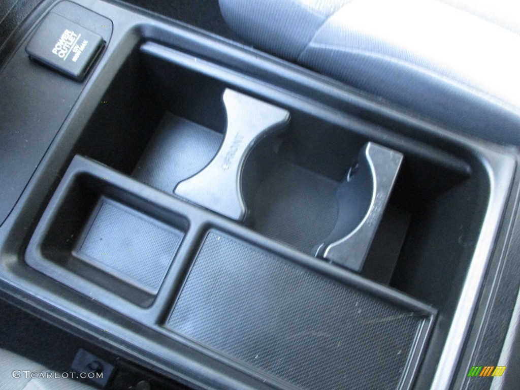 2015 CR-V LX AWD - Modern Steel Metallic / Gray photo #14