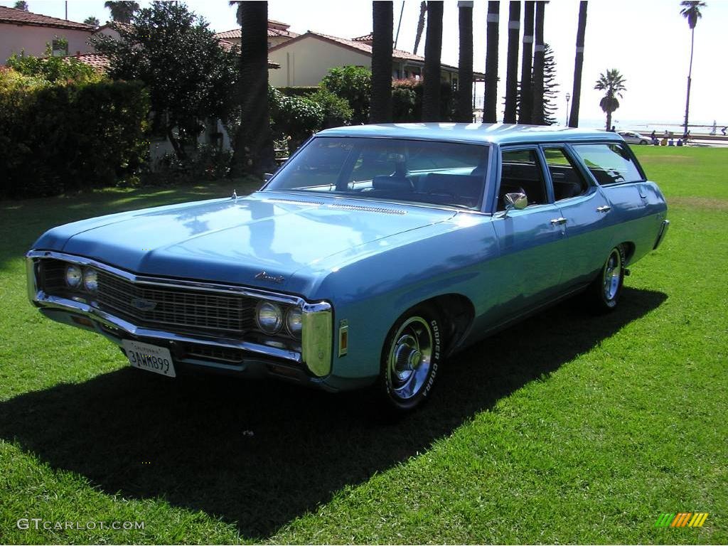 Glacier Blue Chevrolet Biscayne