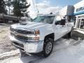 Summit White - Silverado 3500HD Work Truck Crew Cab 4x4 Photo No. 1