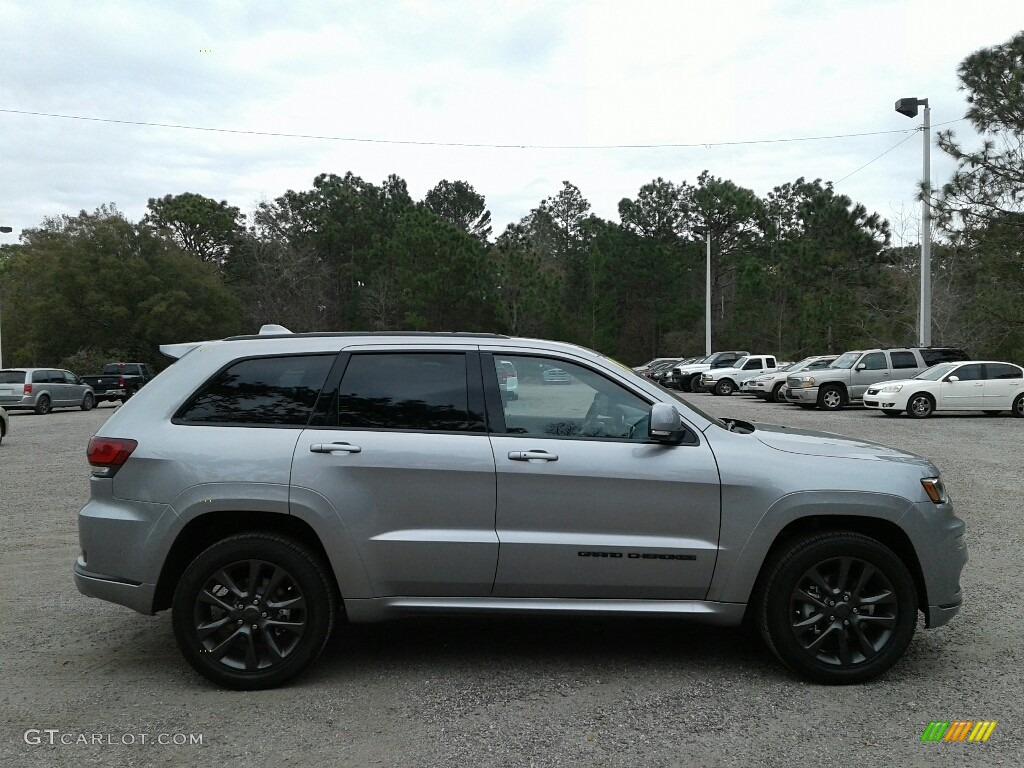 2018 Grand Cherokee High Altitude - Billet Silver Metallic / Black photo #6