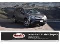 2018 Magnetic Gray Metallic Toyota RAV4 LE AWD  photo #1