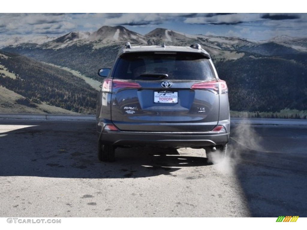 2018 RAV4 LE AWD - Magnetic Gray Metallic / Black photo #4