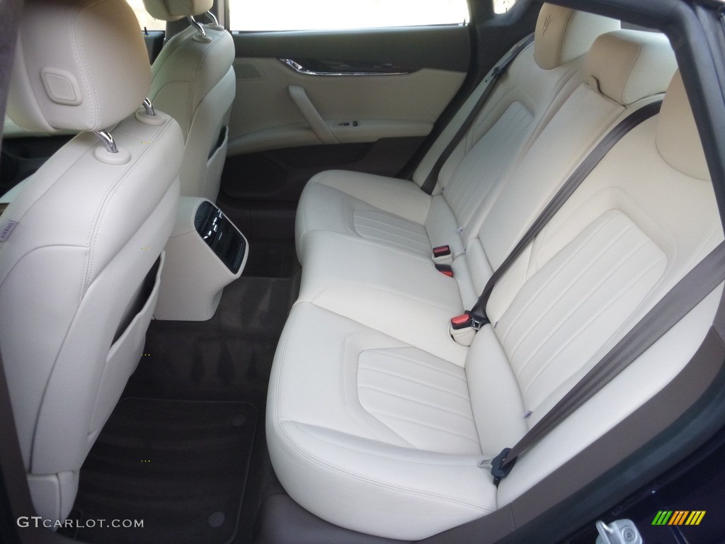 2014 Quattroporte S Q4 AWD - Blu Passione (Passion Blue) / Tortora photo #16