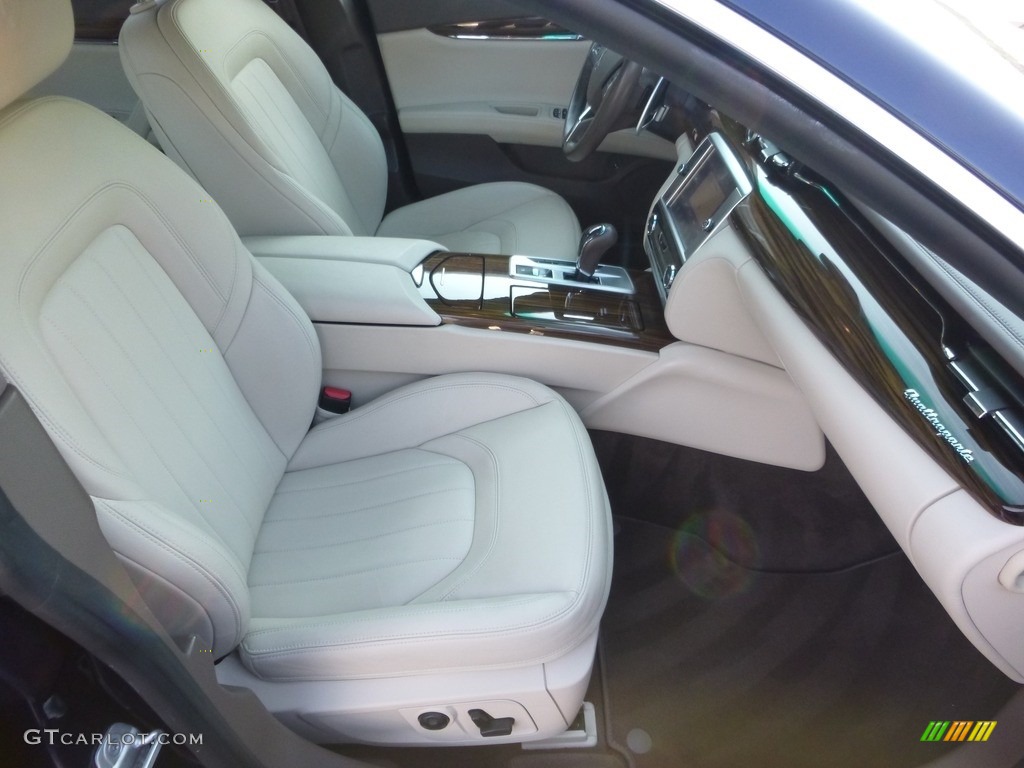 2014 Quattroporte S Q4 AWD - Blu Passione (Passion Blue) / Tortora photo #20