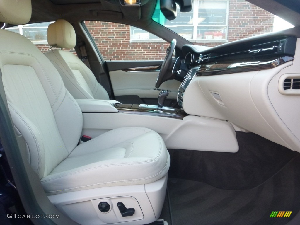 2014 Quattroporte S Q4 AWD - Blu Passione (Passion Blue) / Tortora photo #21