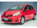 2014 Absolutely Red Toyota Yaris LE 5 Door  photo #27