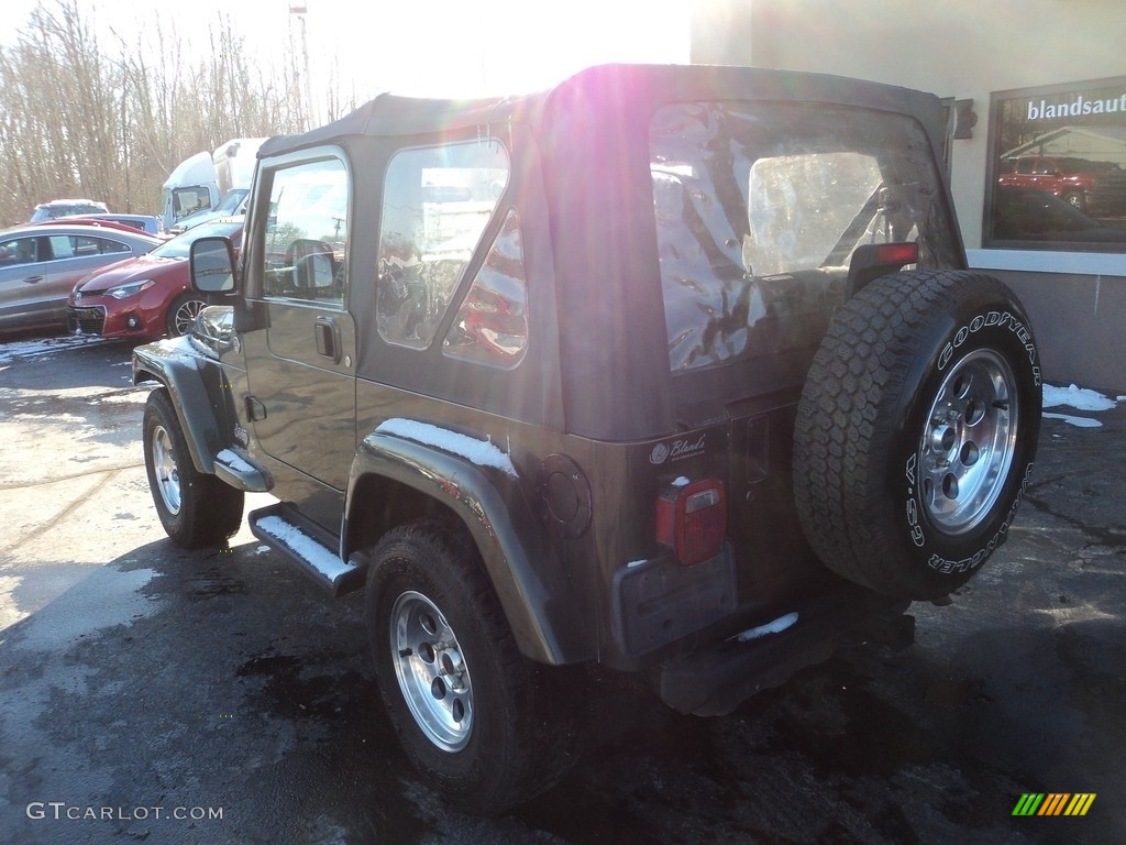 2006 Wrangler X 4x4 - Jeep Green Metallic / Dark Slate Gray photo #3