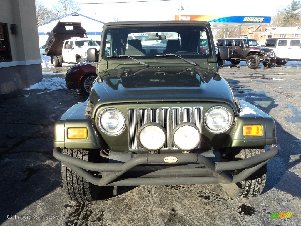 2006 Wrangler X 4x4 - Jeep Green Metallic / Dark Slate Gray photo #6