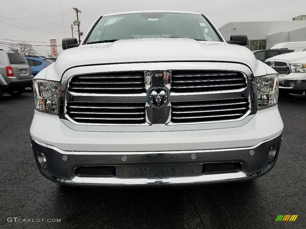 2018 1500 Big Horn Crew Cab 4x4 - Bright White / Black/Diesel Gray photo #2