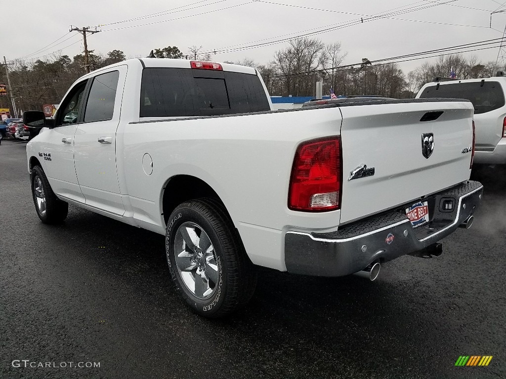 2018 1500 Big Horn Crew Cab 4x4 - Bright White / Black/Diesel Gray photo #4
