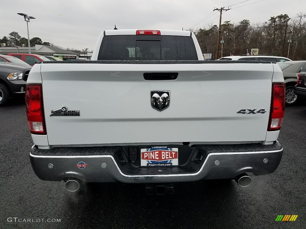 2018 1500 Big Horn Crew Cab 4x4 - Bright White / Black/Diesel Gray photo #5