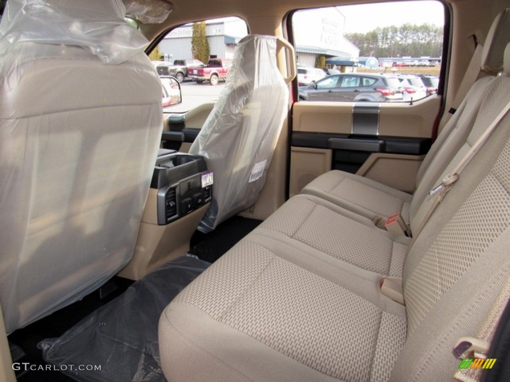 2018 F150 XLT SuperCrew 4x4 - Ruby Red / Light Camel photo #12