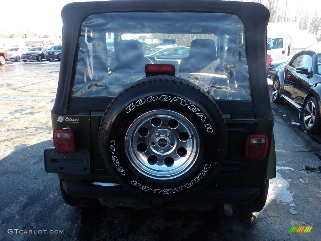 2006 Wrangler X 4x4 - Jeep Green Metallic / Dark Slate Gray photo #25