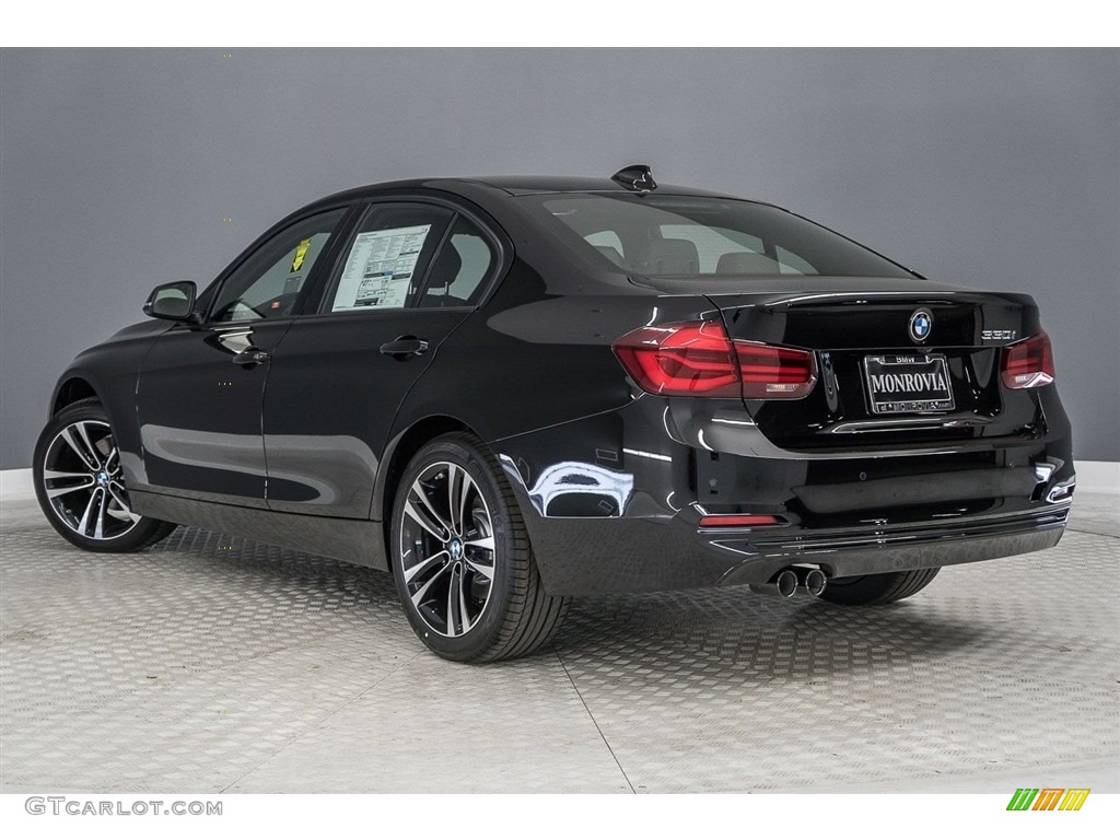 2018 3 Series 330i Sedan - Jet Black / Black photo #3