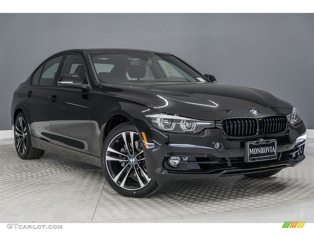 2018 3 Series 330i Sedan - Jet Black / Black photo #12