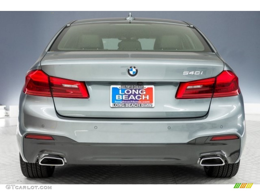 2018 5 Series 540i Sedan - Bluestone Metallic / Black photo #3