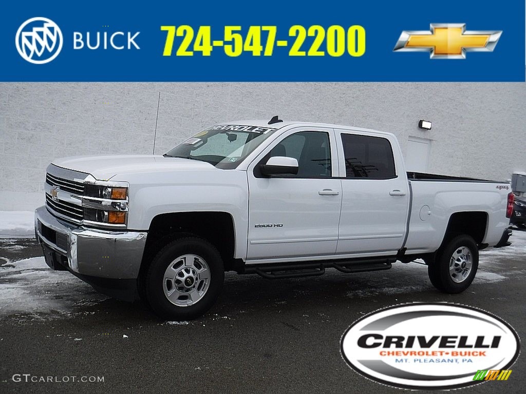 Summit White Chevrolet Silverado 2500HD