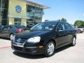 2007 Black Volkswagen Jetta Wolfsburg Edition Sedan  photo #1