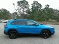 2018 Hydro Blue Pearl Jeep Cherokee Latitude  photo #6