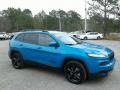 2018 Hydro Blue Pearl Jeep Cherokee Latitude  photo #7