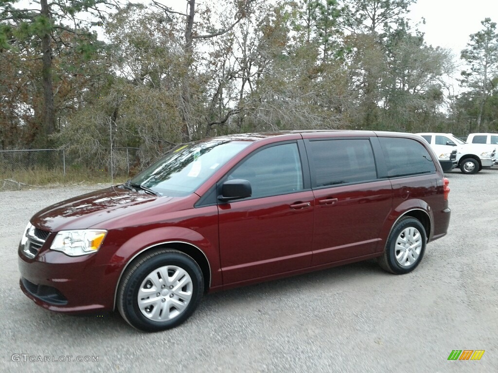 Octane Red Pearl Dodge Grand Caravan