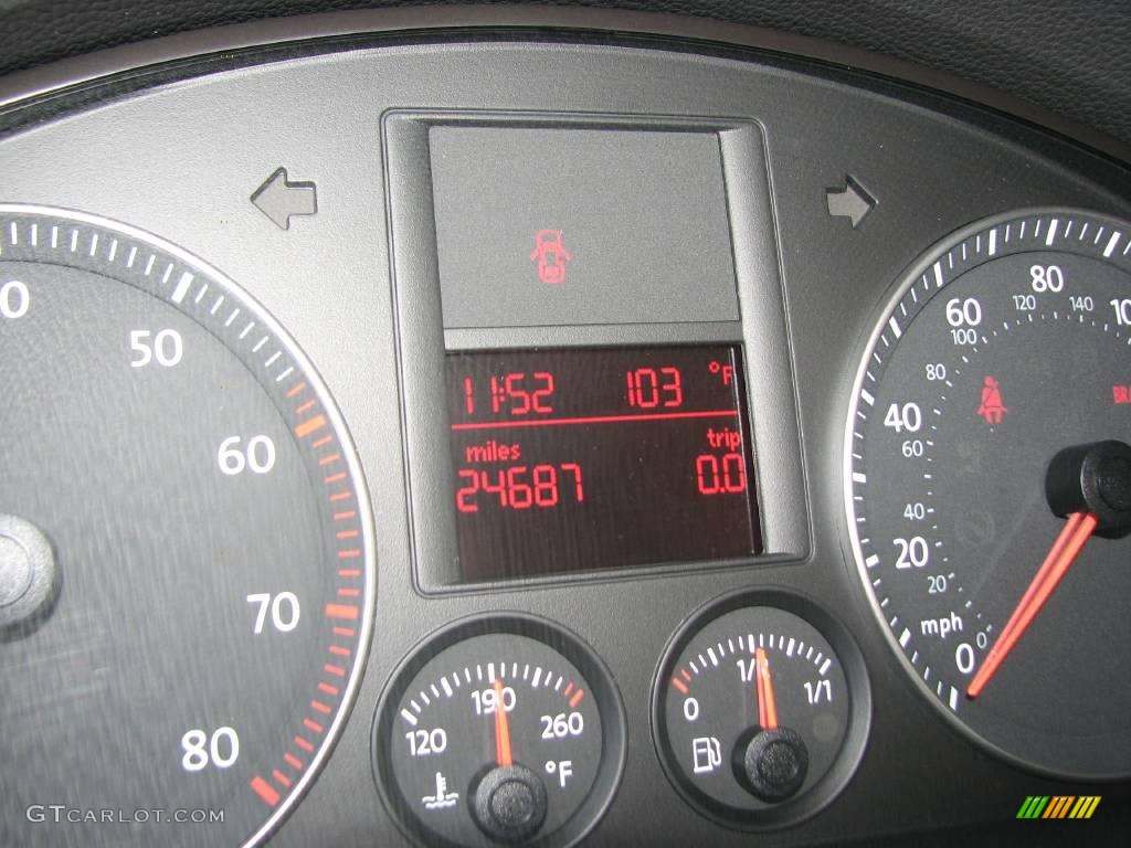 2007 Jetta Wolfsburg Edition Sedan - Black / Anthracite photo #19