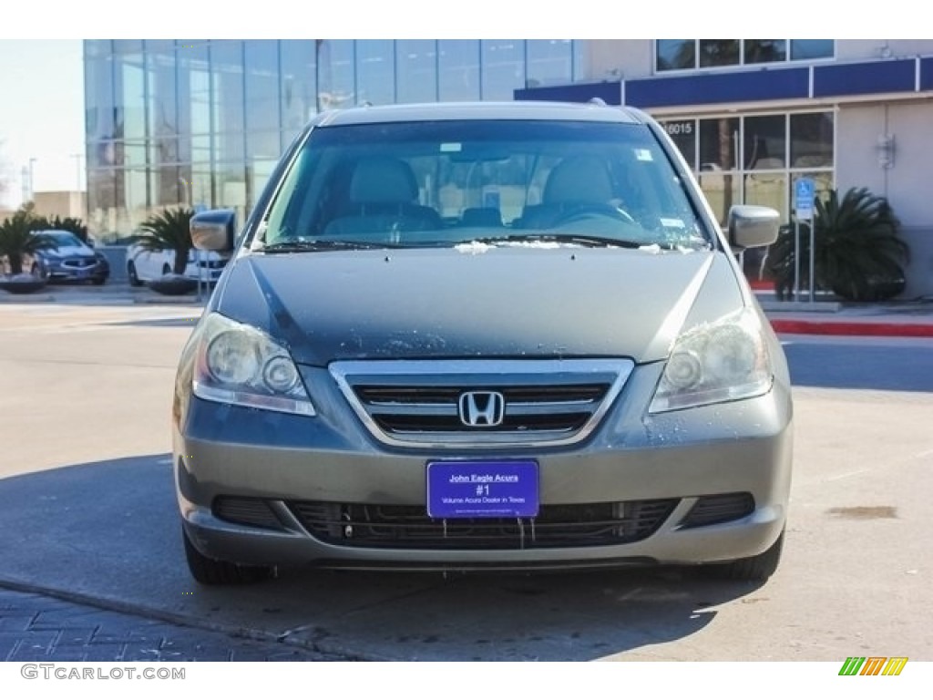 2007 Odyssey EX-L - Slate Green Metallic / Gray photo #2