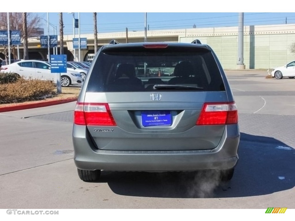 2007 Odyssey EX-L - Slate Green Metallic / Gray photo #6