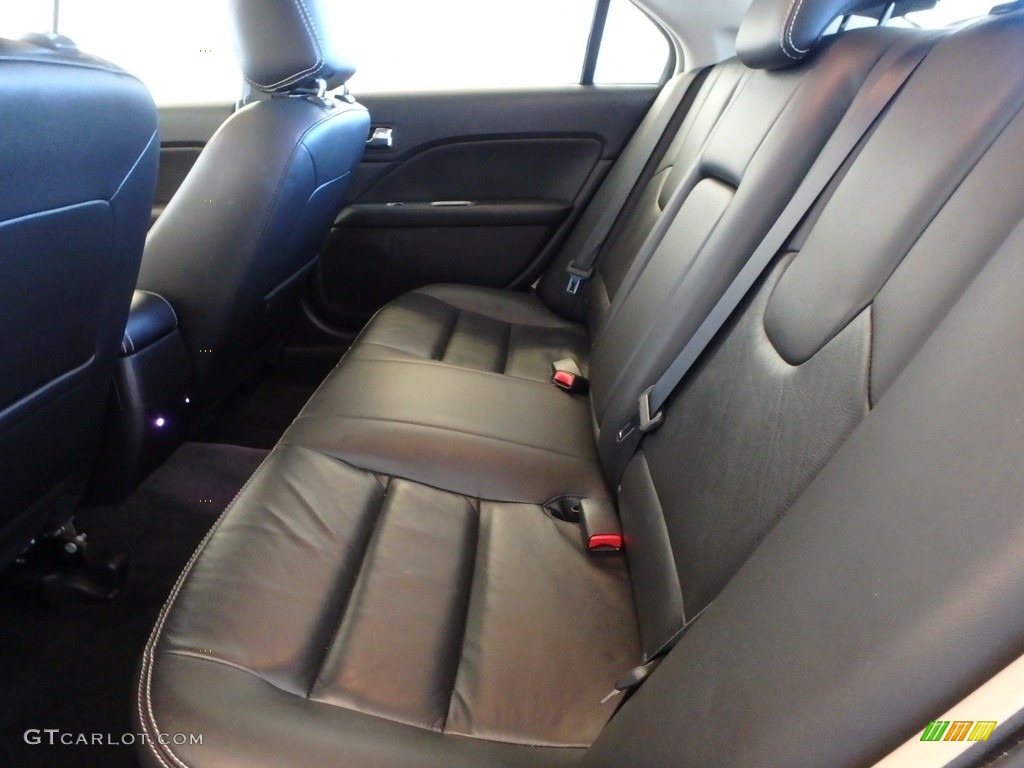 2012 Fusion SEL V6 AWD - Black / Charcoal Black photo #7