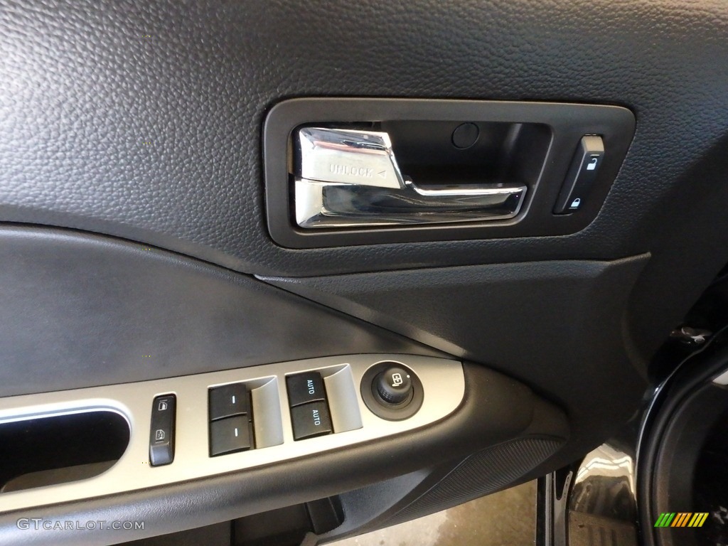 2012 Fusion SEL V6 AWD - Black / Charcoal Black photo #10