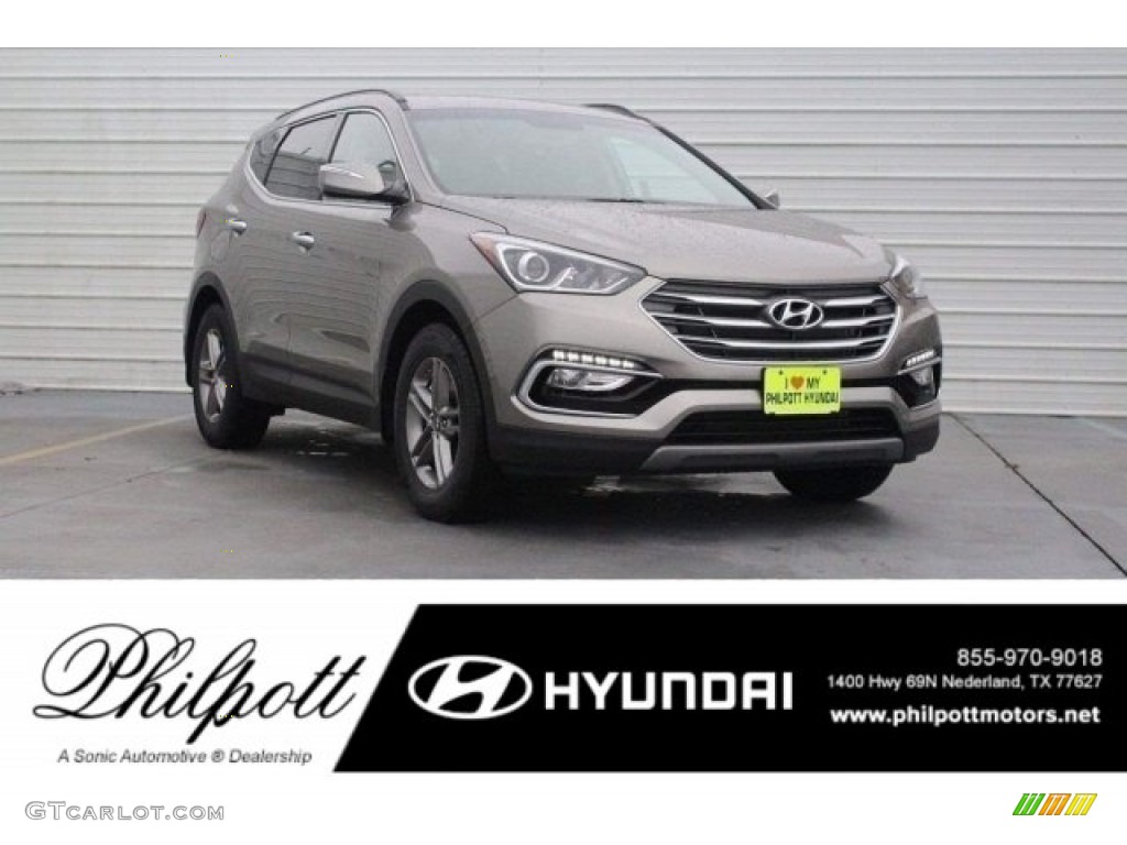 Mineral Gray Hyundai Santa Fe Sport