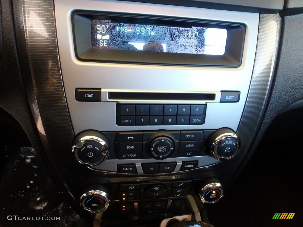 2012 Fusion SEL V6 AWD - Black / Charcoal Black photo #14