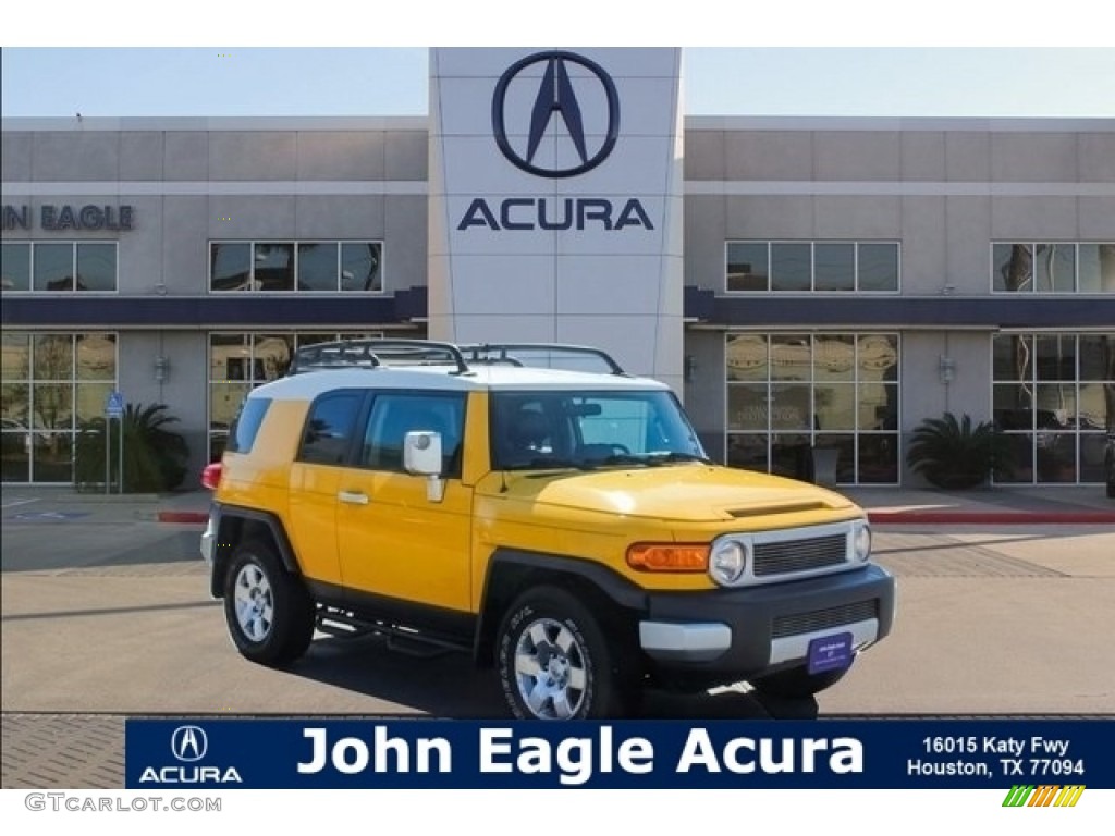 2008 FJ Cruiser  - Sun Fusion Yellow / Dark Charcoal photo #1
