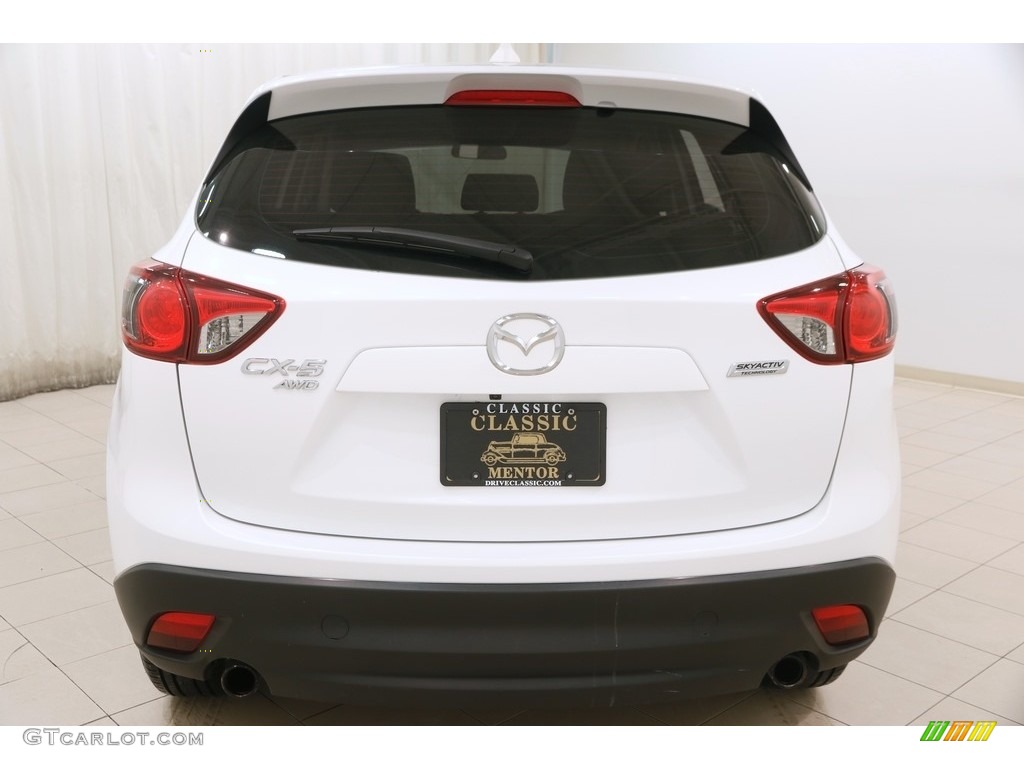 2016 CX-5 Sport AWD - Crystal White Pearl Mica / Black photo #17