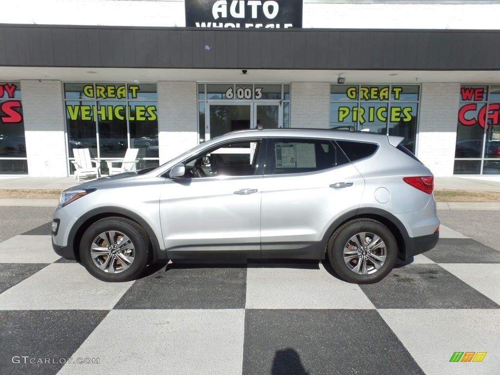 2015 Santa Fe Sport 2.4 AWD - Sparkling Silver / Gray photo #1