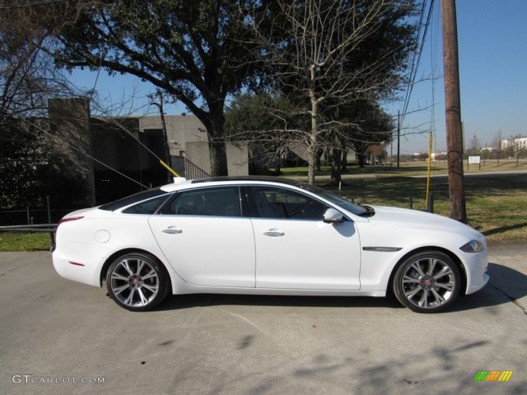 2018 XJ XJL Portfolio - Fuji White / Cashew photo #6